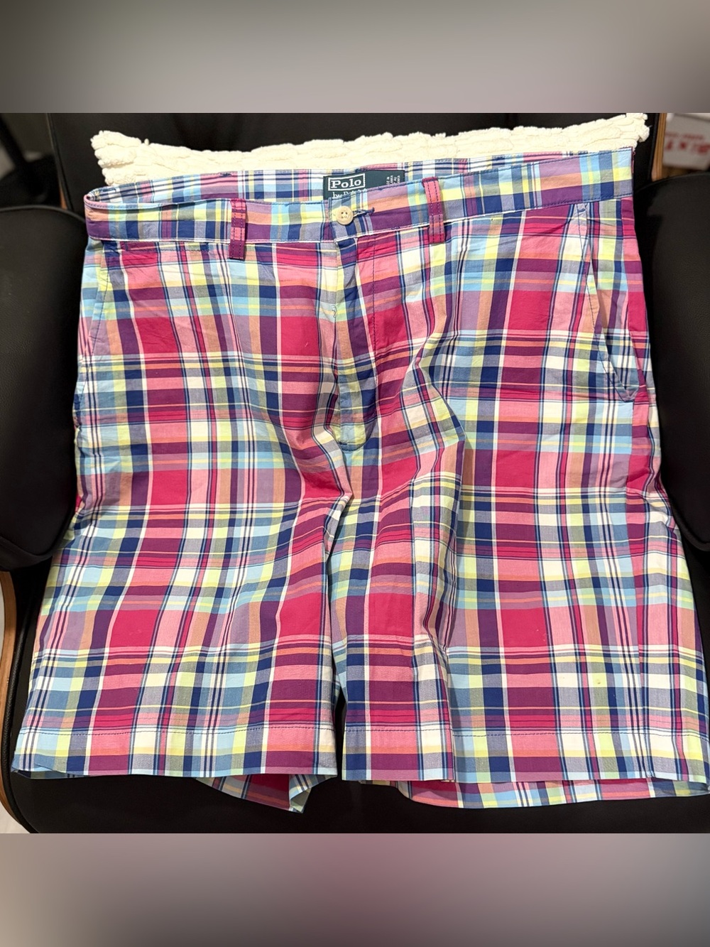 Polo Ralph Lauren Prospect Madras Plaid Shorts – Men's 36